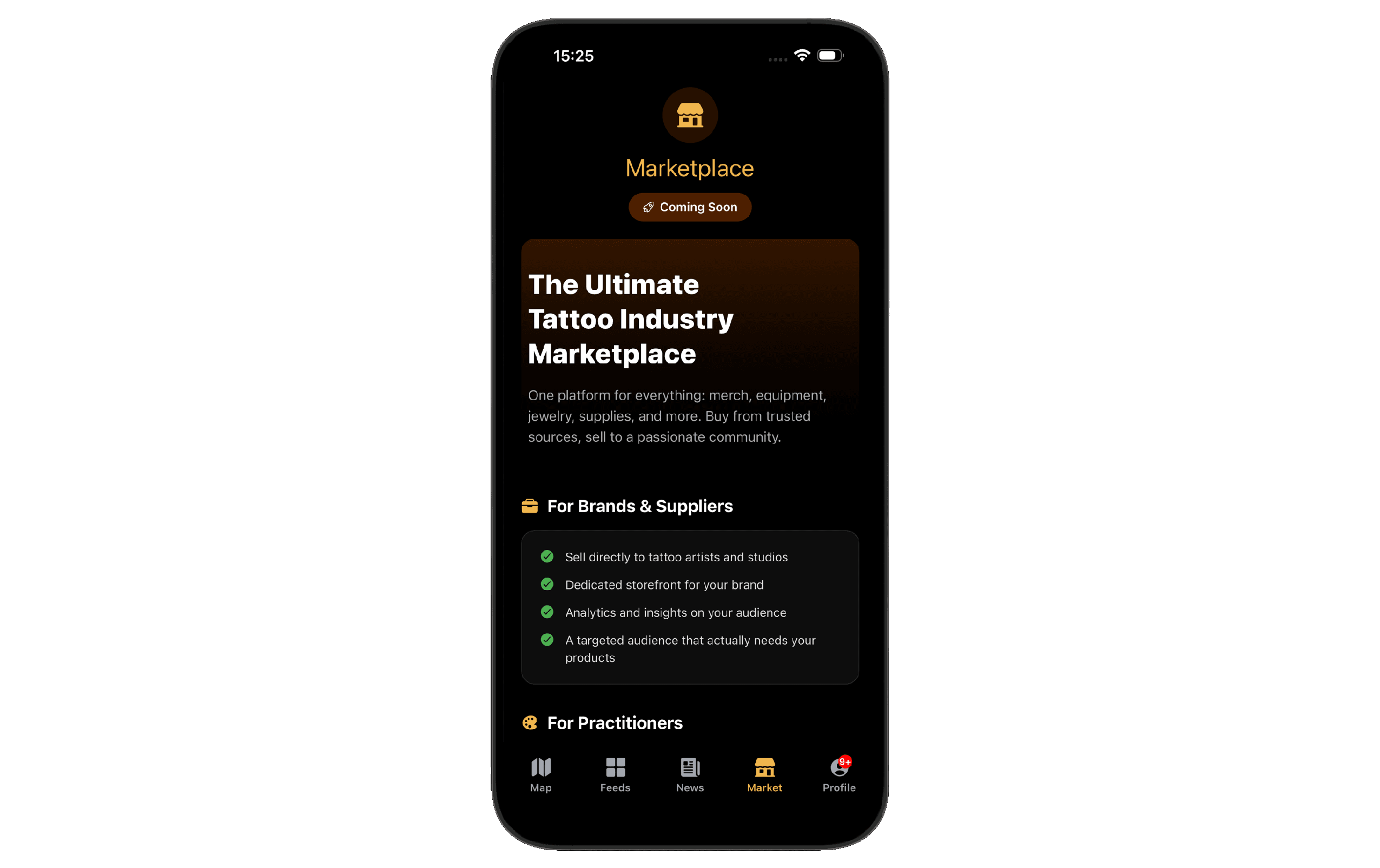 Marketplace screenshot
